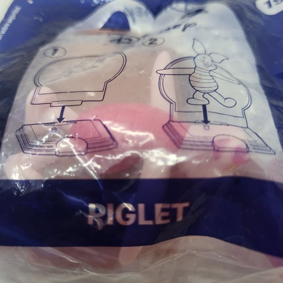 NEW 2021 McDONALD'S WALT DISNEY WORLD 50th ANNIVERSARY HAPPY MEAL TOY #19 Piglet - Picture 4 of 6